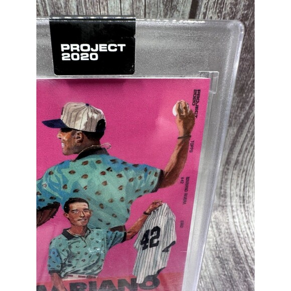 TOPPS PROJECT 2020 #363 MARIANO RIVERA by Jacob Rochester 1992 YANKEES - Picture 5 of 10